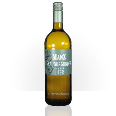 Weingut Manz 2025 (1L) Grauburgunder (142) Ganzer Liter 1.00 Liter