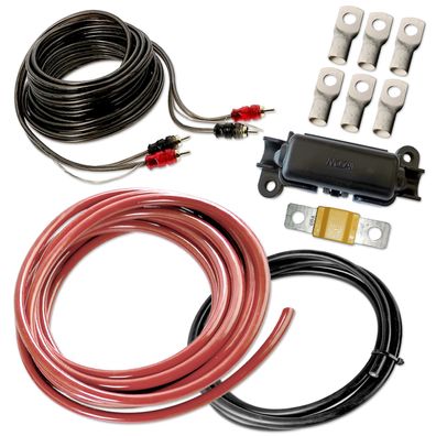 Kabelset | Vollkupfer | Audio | 16mm² | 5 + 5 + 1 Meter | 2 Kanal Cinch