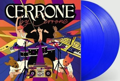 Teilen Cerrone - 2022 "Cerrone By Cerrone"( 2LPBlue Vinyl ) SEALED