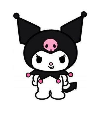 Kuromi 14x10cm Essbar Tortenaufleger Torte Tortenbild Zuckerbild