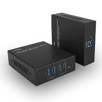 LINDY USB 3.2 Gen 1 Cat.6A HDBaseT Extender 100m