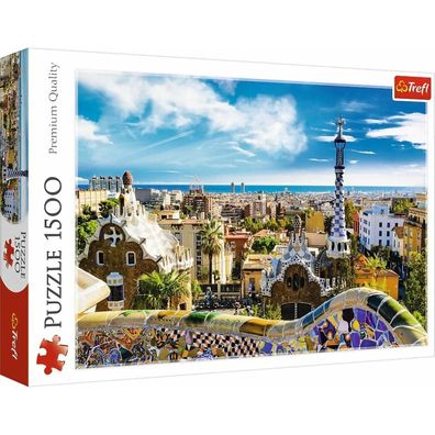 TREFL Puzzle Park Güell, Barcelona 1500 Teile