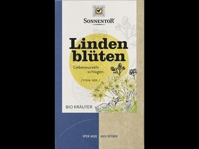 Sonnentor Lindenblüten, Doppelkammerbeutel 27g