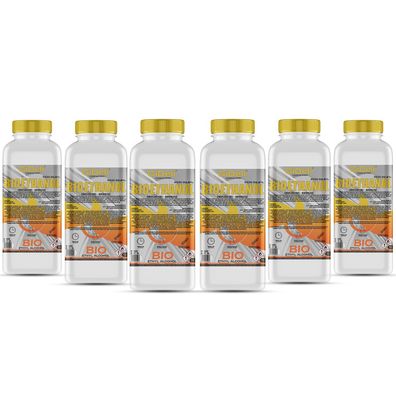 GiDeli bioethanol 6 l Ethanol 96,6% Bio Alkohol geruchlos sauber brennend