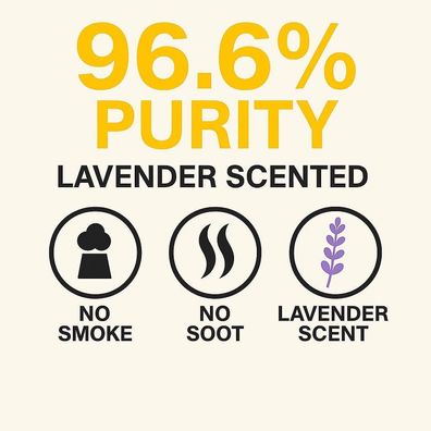 GiDeli bioethanol 2 x 5l lavendelduft 96,6% Ethanol für Innen & Außenkamine