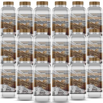 GiDeli bioethanol 18 x 1 l mit Zimtduft 96,6% Ethanol für Innen & Außenkamine