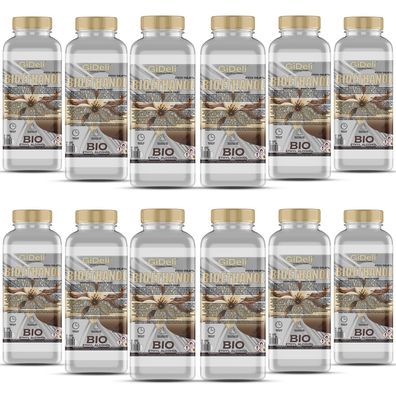 GiDeli bioethanol 12 x 1l Vanilleduft 96,6% Ethanol für Innen & Außenkamine