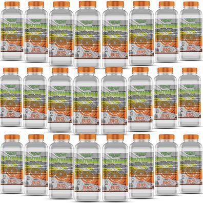 GiDeli bioethanol 24 x 1l Orangenduft 96,6% Ethanol für Innen & Außenkamine
