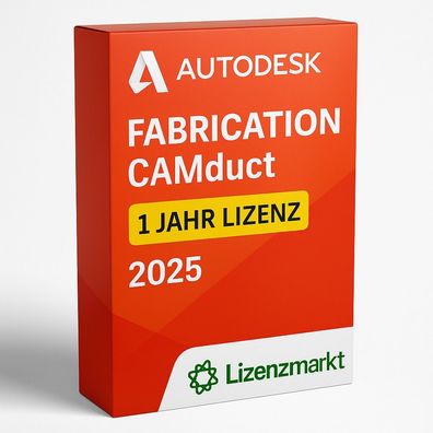 Autodesk Fabrication CAMduct 2025 - 1 Jahr Lizenz (Windows)
