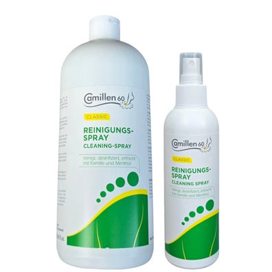 Camillen 60/Reiniguns-Spray+ Nachfüllflasche 1200ml/Fußpflege/Hautpflege