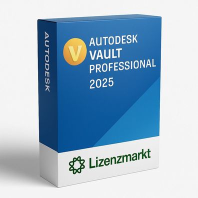 Autodesk Vault Professional 2025 - 1 Jahr Lizenz (Windows)