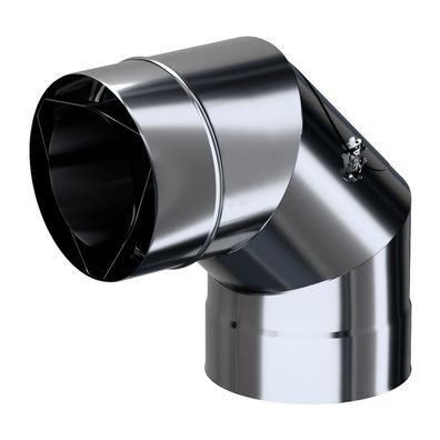 ADAM GAS Ellbogen mit Revision fi 100/150 90°
