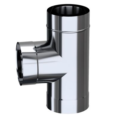 ADAM GAS T-Stück mit Ellbogen 130/200 90°