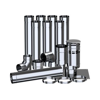 ADAM GAS Konzentrischer Schornstein fi 100/150 - Schornsteineinsatz