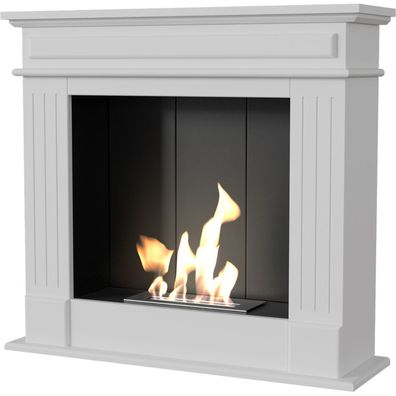 Portal Bioethanolkamin November TÜV weiß Selbstmontage