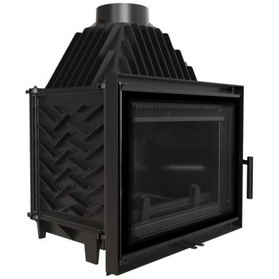 Kamineinsatz Gusseisen KRATKI ZOSIA DECO 12 kW Ø 200
