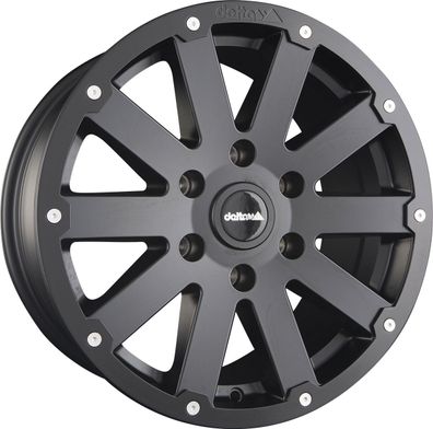 für Tourneo Custom V710 Delta 4x4 Hanma Felgen Satz 8,5x17 17 Zoll 6x120 schwarz