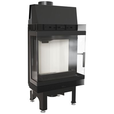 Luftkamineinsatz KRATKI BLANKA LP 8 kW Ø 160 Montagesatz