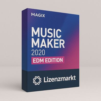 MAGIX Music Maker 2020 - EDM Edition