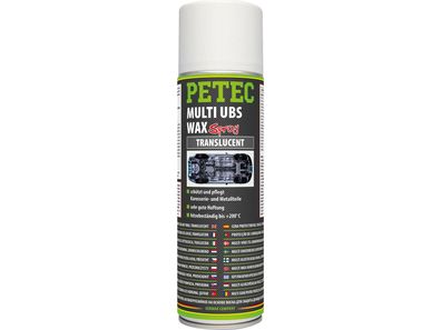 Petec Multi UBS Wax translucent Spray Spray