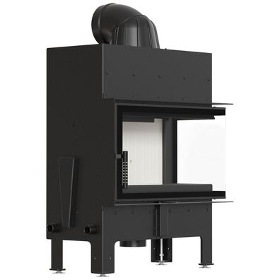 Luftkamin FLOKI M rechts mit Schließmechanismus