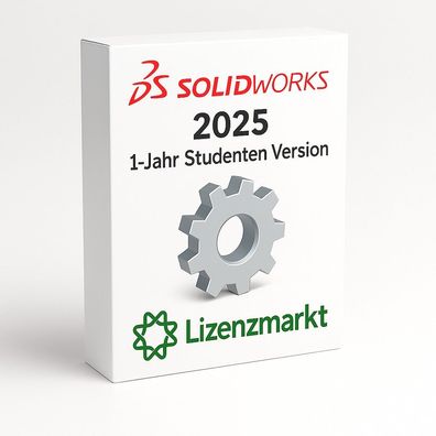 Solidworks Student Edition 2025 - 1 Jahr Lizenz