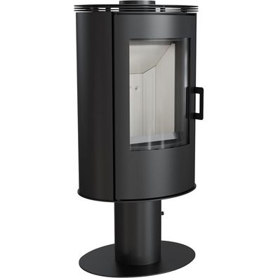 Freistehender Stahlofen KRATKI Koza AB S 8kW Ø150 Eco Inlet Zubehör