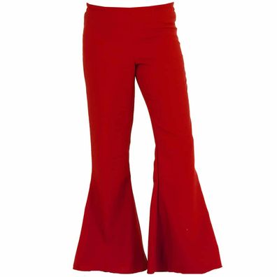 Schlaghose Damen rot Orlob - Größe: 34