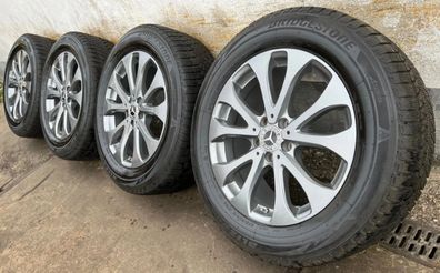 4x Original Mercedes GLC C253 X253 18 Zoll Winterräder A2534010800 DOT21/22 7-8mm