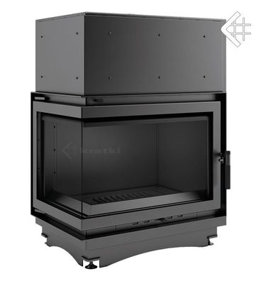 Wasserführender Kamineinsatz KRATKI ZUZIA links 12 kW Ø 200