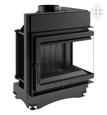 Kamineinsatz Gusseisen KRATKI MAJA rechts 8 kW Ø 150