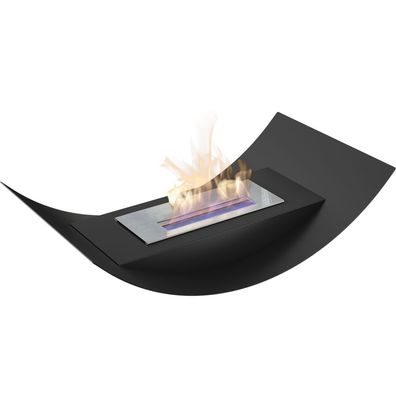 Tischkamin Bioethanol Biomisa TÜV schwarz