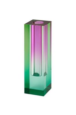 Gift Company Sari, Kristallglas, Vase H16,5cm, grün/lila, 1127604008 1 St