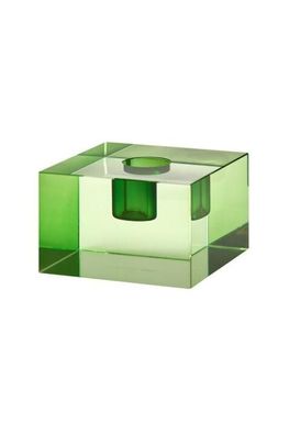Gift Company Dioptrics, Kristallglas-Kerzenhalter S, grün, 1120803008 1 St