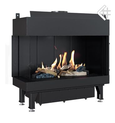 Gaskamin KRATKI LEO 70 links Propan Butan ? 100/150 6,1 kW