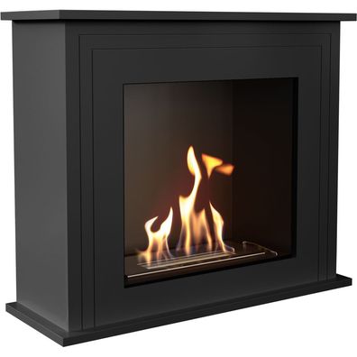 Portal Bioethanolkamin JUNE TÜV schwarz