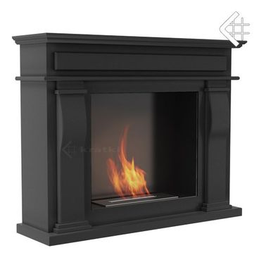 Portal Bioethanolkamin October TÜV schwarz