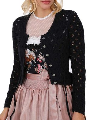 Krüger Trachtenjacke Florentine schwarz - Größe: L