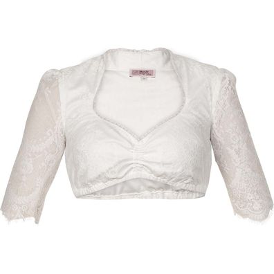 MarJo Dirndlbluse Nia-Christina ecru - Farbe: off white Größe: 34