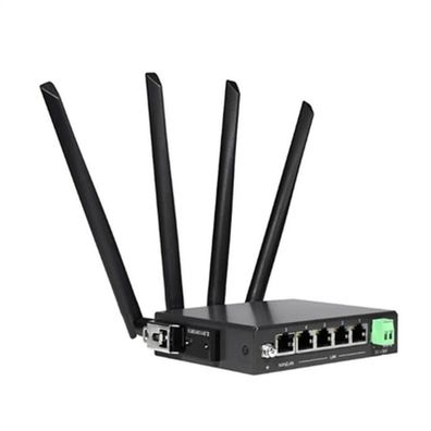 EDIMAX WL-Router D4G-7459AC (Industr. DIN Rail 4G LTE AC1200