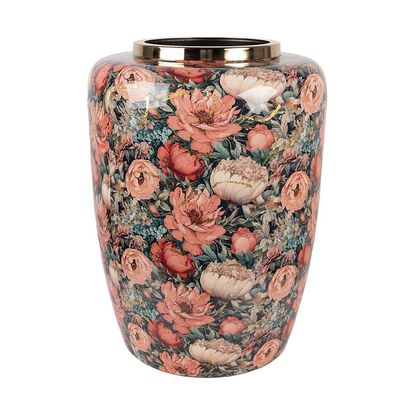 Clayre & Eef Vase Ø 33x44 cm Grün Metall (Gr. Ø 33x44 cm)