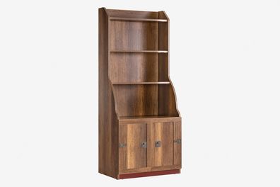 Bücherregal Pirat in Holzoptik