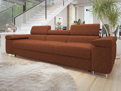 Sofa Torezio III Cord Wohnzimmer Couch Polstersofa Polstercouch Stilvoll M24