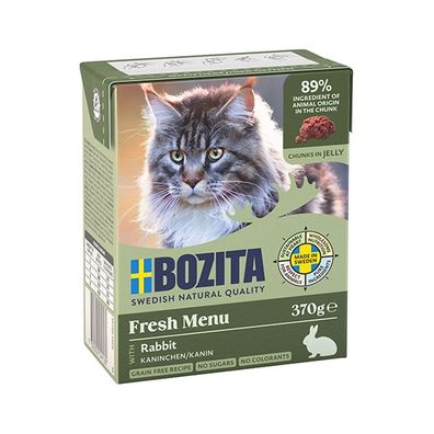 Bozita Cat Häppchen in Gelee Kaninchen 6 x 370g