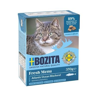 Bozita Cat Häppchen in Gelee Makrele 6 x 370g