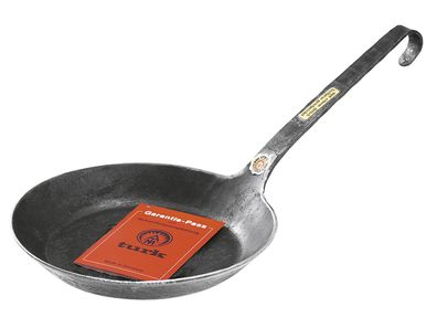 TURK Pfanne freiform-warmgeschmiedete, mit Hakenstiel Ø34cm