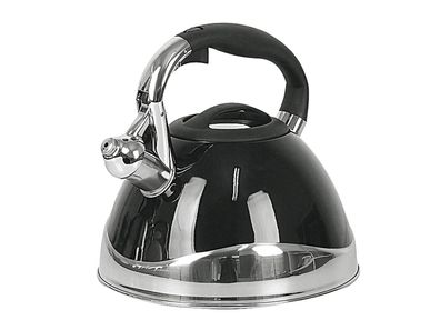 KELA Wasserkessel Varus 18/10 3 L Ø22cm schwarz