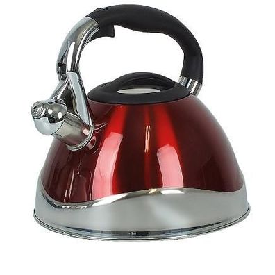 KELA Wasserkessel Varus 18/10 3 L Ø22cm rot