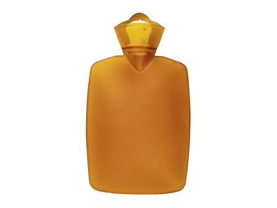 HUGO FROSCH Wärmflasche Klassik Plant 1,8l orange