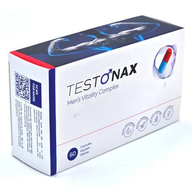 testonax 60 Kapseln Männer Vitalität Komplex NEU Blitzversand
